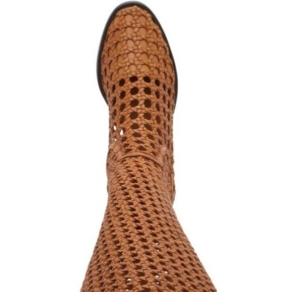 Free People Woodstock Woven Boot Cinnamon Clay Size 8.5 New In Box - Picture 10 of 16